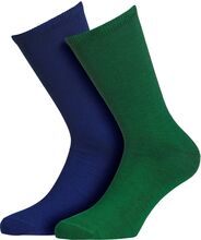 Merino Lifestyle 2-Pack Lingerie Socks Regular Socks Green Alpacasocks&Co