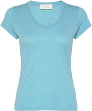 Jacksonville T-shirts & Tops Short-sleeved Blå American Vintage*Betinget Tilbud