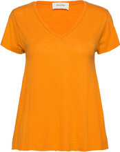 Jacksonville Tops T-shirts & Tops Short-sleeved Orange American Vintage