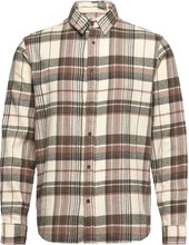 Aklouis Brushed Check Tops Shirts Casual Multi/patterned Anerkjendt