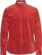 Akleif Corduroy Shirt Skjorte Uformell Rød Anerkjendt*Betinget Tilbud