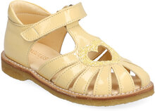 Sandals - Flat - Closed Toe - Shoes Summer Shoes Sandals Yellow ANGULUS