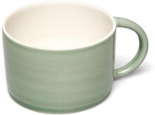 Handthrown Candy Cup L, Wide Home Tableware Cups & Mugs Coffee Cups Grønn Anne Black*Betinget Tilbud