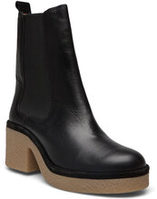 Laurell Platform Shoes Chelsea Boots Black Anonymous Copenhagen