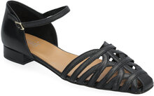 String Flat Closed Designers Sandals Flat Black Apair
