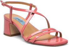 Medium String Designers Heels Heeled Sandals Pink Apair