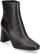 New Elegant Color Shoes Boots Ankle Boots Ankle Boots With Heel Black Apair