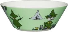 Moomin Bowl Ø15Cm Snufkin Home Tableware Bowls Breakfast Bowls Multi/patterned Arabia