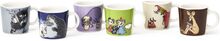 Moomin Minimug Set 6 Pcs 2Nd Classics Home Tableware Cups & Mugs Espresso Cups Multi/patterned Arabia