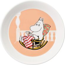 Moomin Plate Ø19Cm Moominmamma Marmalade Home Tableware Plates Small Plates Multi/patterned Arabia