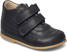 Hand Made Low Boot Shoes Pre Walkers 18-25 Blå Arauto RAP*Betinget Tilbud