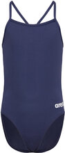 Girl's Team Swimsuit Challenge Solid Sport Swimsuits Navy Arena