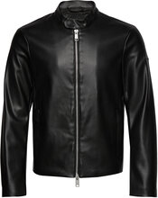 Jackets Læderjakke Skindjakke Black Armani Exchange