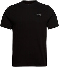 T-Shirt Tops T-Kortærmet Skjorte Black Armani Exchange