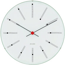 Bankers Vægur Ø29 Cm Home Decoration Watches Wall Clocks White Arne Jacobsen Clocks