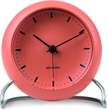 City Hall Bordur Ø11 Cm Home Decoration Watches Alarm Clocks Orange Arne Jacobsen Clocks