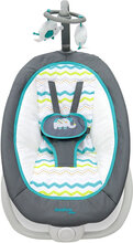 Asalvo Baby Bouncer Fold Elephant, Aqua Baby & Maternity Baby Chairs & Accessories Grey Asalvo