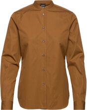 Camicia Mod.5416 Tops Shirts Long-sleeved Brown Aspesi