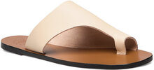 Rosa Limest Vacchetta Designers Sandals Flat Beige ATP Atelier