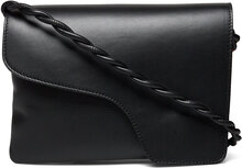 Duronia Black Double Faced Nappa Designers Crossbody Bags Black ATP Atelier