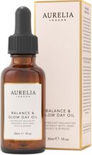 Balance & Glow Day Oil 30Ml Ansikts- Og Håroilje Nude Aurelia London*Betinget Tilbud
