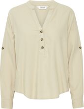 Byfalakka Shirt - Tops Shirts Long-sleeved Cream B.young