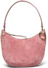 Bag T Suede Swing Designers Top Handle Bags Pink Ba&sh