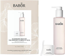 Hyaluronic Cleansing Balm & Soothing Rose T R Hudvårdsset Nude Babor