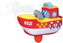 Bb Junior Water Squirter Fire Boat Toys Bath & Water Toys Bath Toys Multi/mønstret BB Junior*Betinget Tilbud