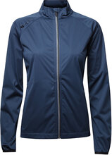 Ladies Ultralight Wind Jacket Outerwear Sport Jackets Marineblå BACKTEE*Betinget Tilbud