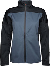 Ladies 4Ws Pro Rain Jacket Outerwear Rainwear Rain Coats Blå BACKTEE*Betinget Tilbud