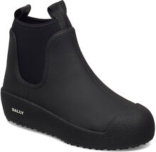 Gadey Shoes Boots Ankle Boots Ankle Boots Flat Heel Black Bally