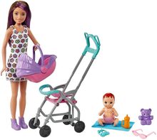 Skipper Babysitters Inc. Skipper Babysitters Inc Dolls And Playset Toys Dolls & Accessories Dolls Multi/patterned Barbie