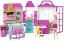 Cook ‘N Grill Restaurant Toys Dolls & Accessories Doll House Accessories Multi/mønstret Barbie*Betinget Tilbud