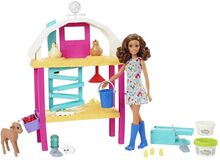 Farmer Playset - 16M Toys Dolls & Accessories Doll House Accessories Multi/mønstret Barbie*Betinget Tilbud