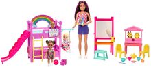 Skipper Babysitters Inc. Skipper First Jobs Playset Toys Dolls & Accessories Dolls Multi/patterned Barbie