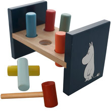 Moomin Hammerbench Toys Baby Toys Educational Toys Hammer Bench Toy Multi/patterned MUMIN