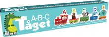 Animal Abc Tåget Toys Puzzles And Games Puzzles Pedagogical Puzzles Multi/mønstret Barbo Toys*Betinget Tilbud