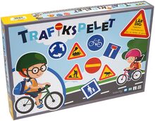 Traffic Game - Learn About The Traffic Toys Puzzles And Games Games Educational Games Multi/mønstret Barbo Toys*Betinget Tilbud