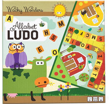 Wacky Wonders Alfabet Ludo Toys Puzzles And Games Games Educational Games Multi/patterned Barbo Toys