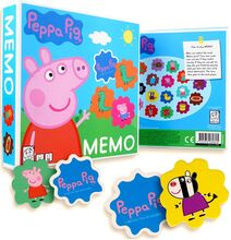 Peppa Pig Memory Toys Puzzles And Games Games Memory Multi/patterned Gurli Gris