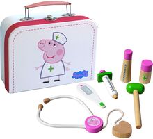 Peppa Pig - Doctor Set Toys Role Play Kids Doctor Kit Multi/patterned Gurli Gris