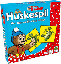 Rasmus Klump Memo Game Toys Puzzles And Games Games Educational Games Multi/mønstret Rasmus Klump*Betinget Tilbud
