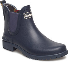 Barbour Wilton Chelsea Designers Boots Rain Boots Blue Barbour