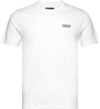 B.intl Small Logo Tee Designers T-shirts Short-sleeved White Barbour