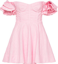 Sigma Mini Dress Kort Klänning Pink Bardot