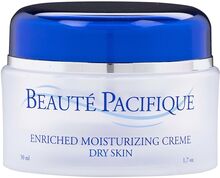 Enriched Moisturizing Day Cream, Dry Skin Dagkräm Ansiktskräm Nude Beauté Pacifique