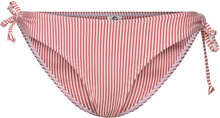Striba Bibi Bikini Briefs Swimwear Bikinis Bikini Bottoms Side-tie Bikinis Red Becksöndergaard