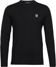 Belstaff Long Sleeved T-Shirt Designers T-Langærmet Skjorte Black Belstaff