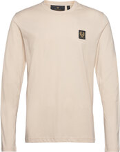Belstaff Long Sleeved T-Shirt Dark Ink T-shirts Long-sleeved Beige Belstaff*Betinget Tilbud